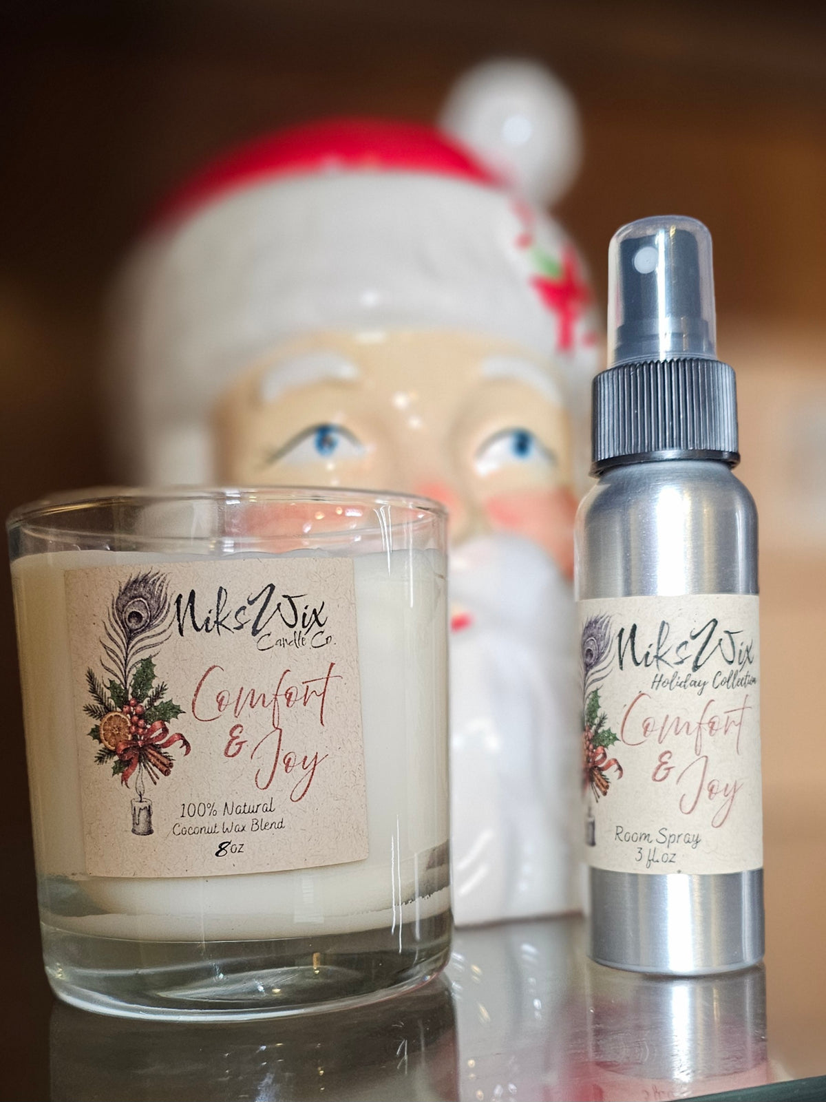 Giftbox - Two Candles & One Room/Linen Spray