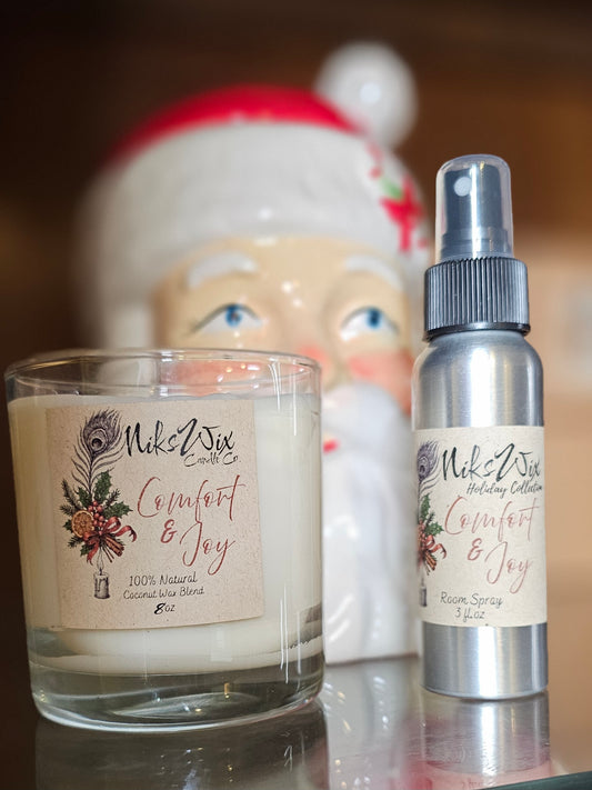 Giftbox - Two Candles & One Room/Linen Spray